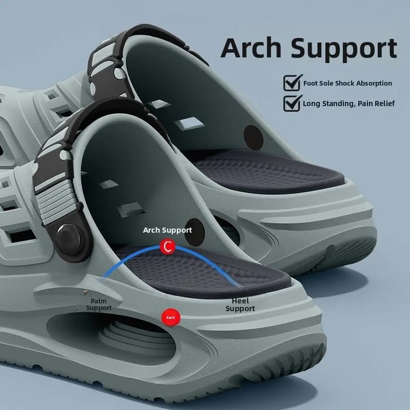 Men's Arch Support Special Clog Shoes Summer Outdoor Wear