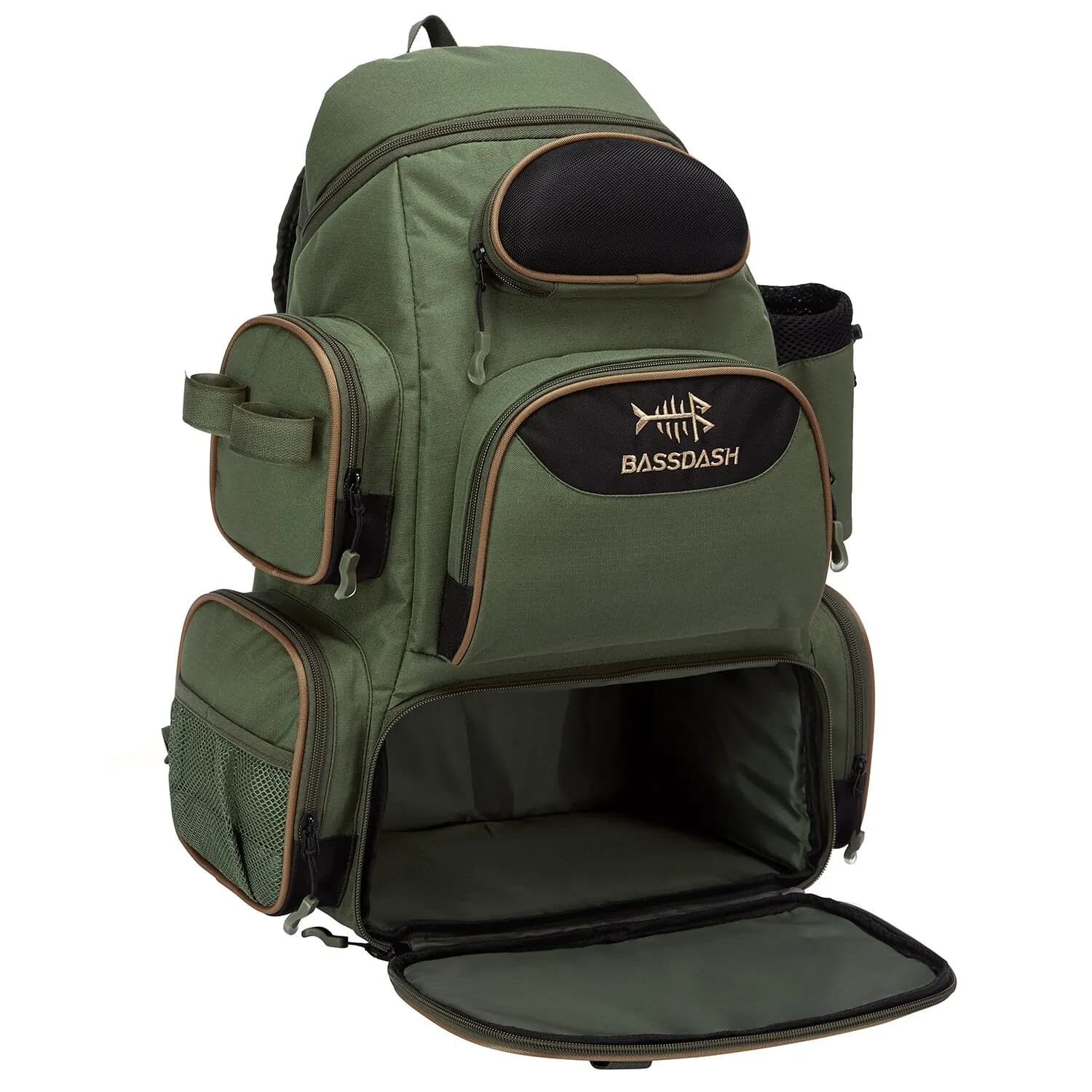 Bassdash Fishing Bag Tackle Backpack Lightweight Tactical