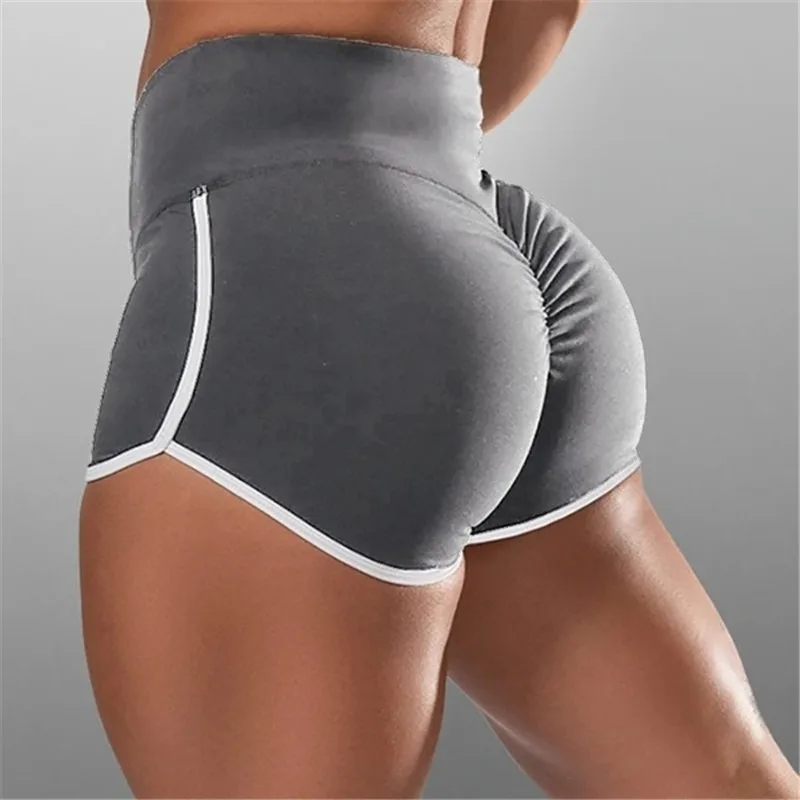 Women Summer Shorts for Sports Fitness Gym Skinny Slim Shorts Causal Yoga Shorts Low Waist Stretchy 