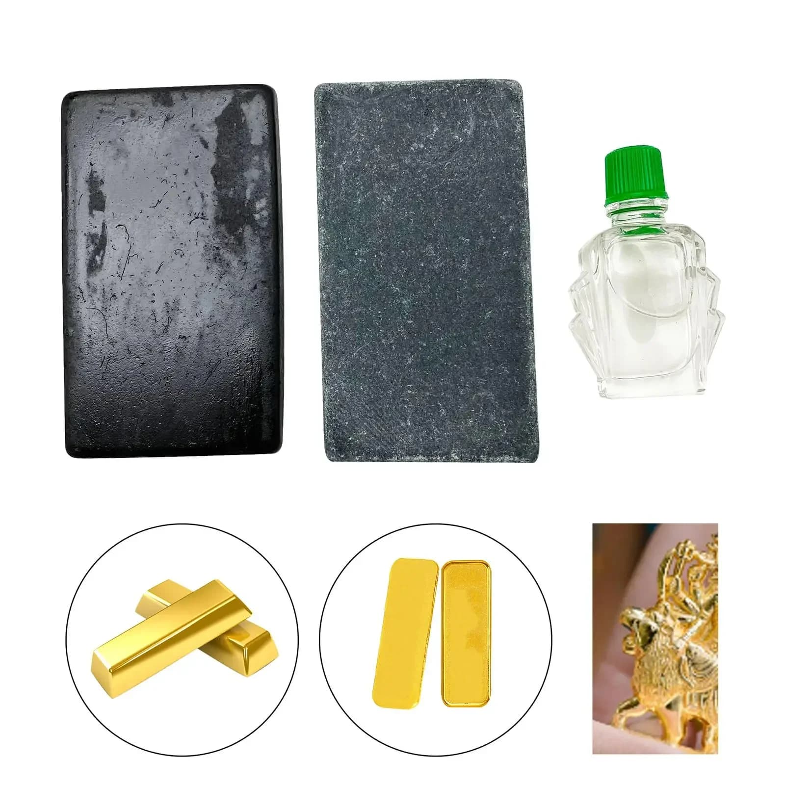 Gold Testing 10K/14K/18K/22K/24K Acid Tester Stone/Water