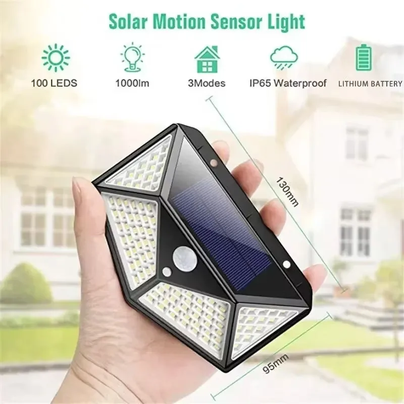 Multifunctional Solar Lamp Outdoor Garden Decoration LED Light Waterproof...