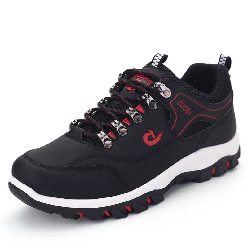 Men Shoes Leather Sneakers For Male Tennis Lightweight