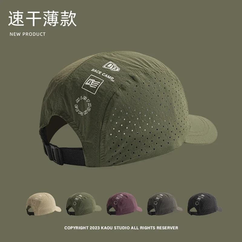 5 panel Baseball Caps and Women Outdoor Camping cap Sun