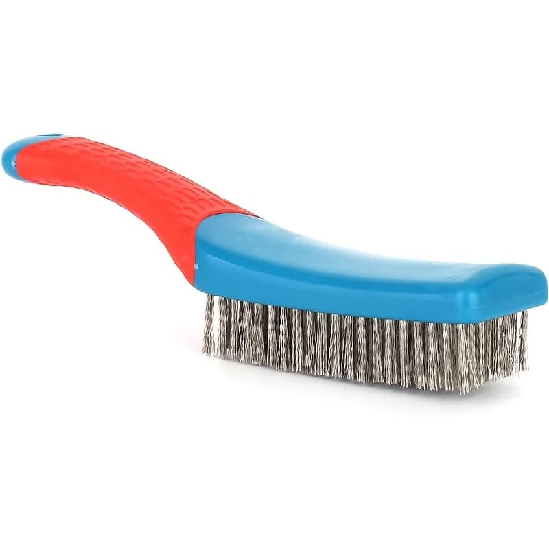 Heavy Duty Stainless Steel Wire Brush with Comfortable
