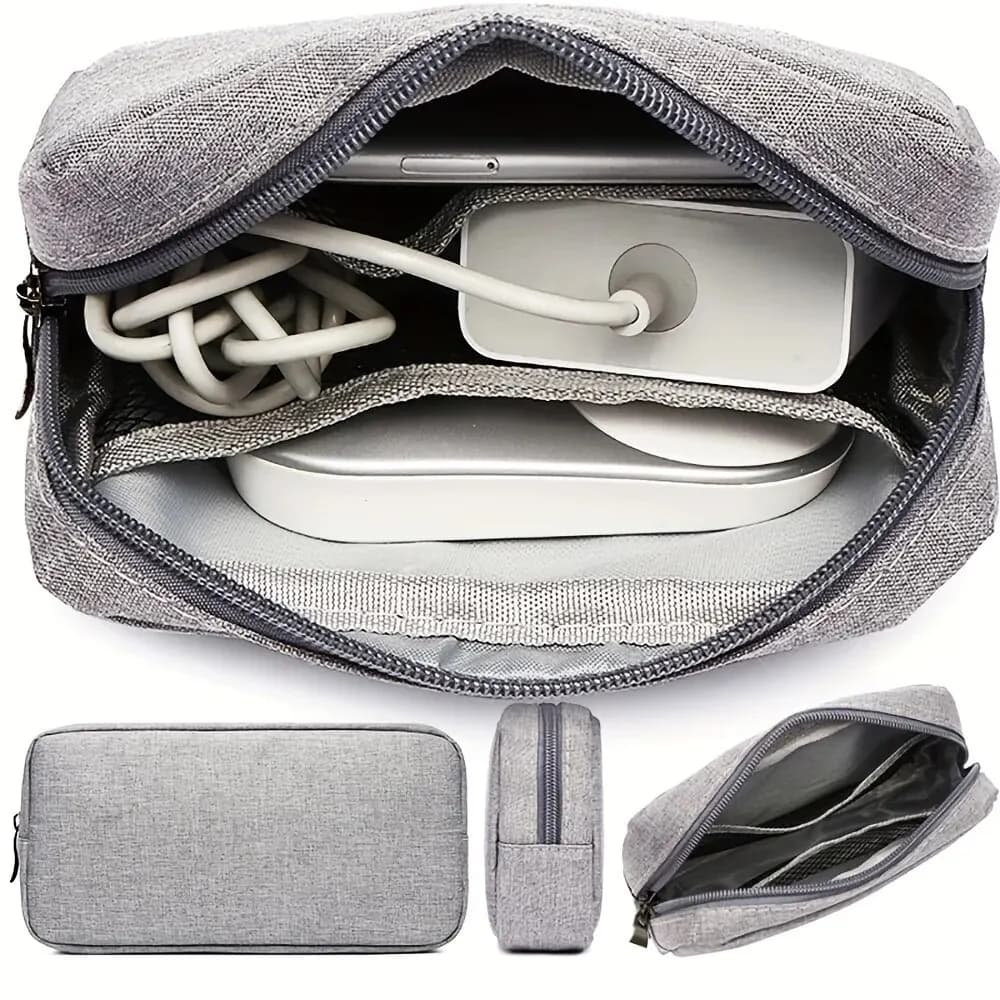Storage Bag Cable Cord Organizer Travel Bag Small