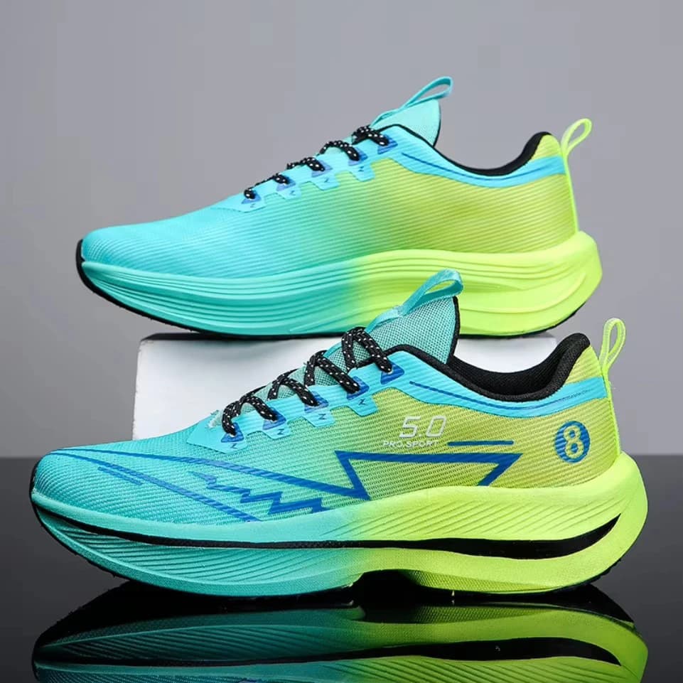 Brand Men' Carbon Plate Running Shoes Soft Cushion Shock