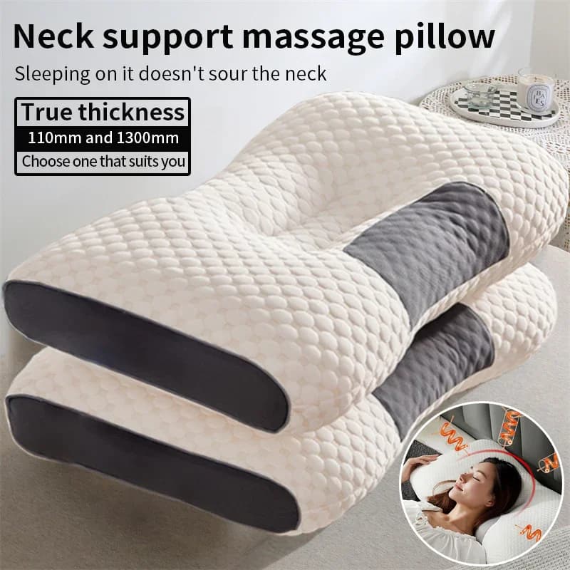 1PC Almohada Neck Pillow Help Sleep Protect The Cervical