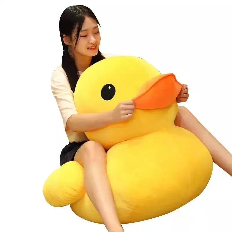 Big Yellow Duck Mini Plush Dolls Toy Cute Soft Cartoon
