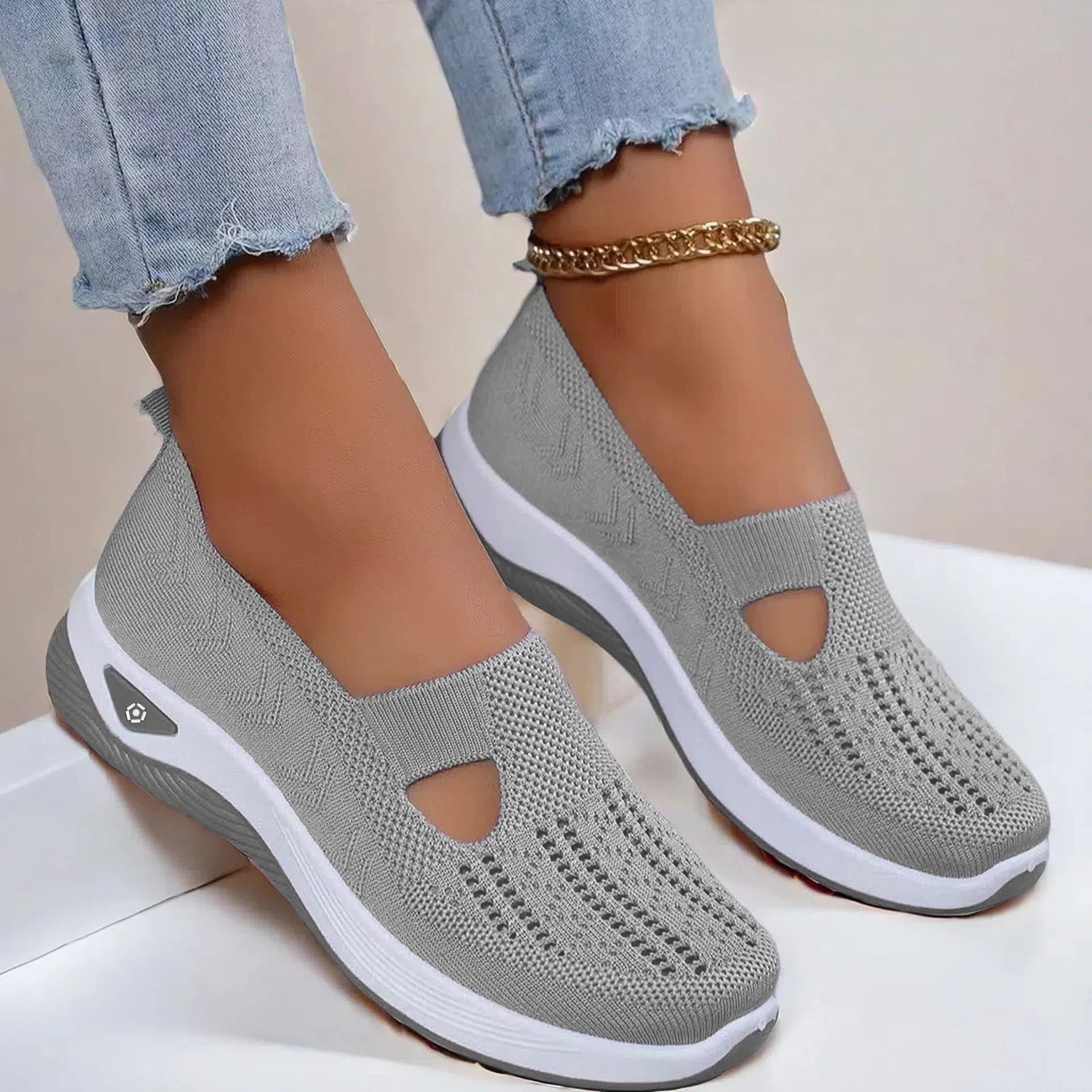 Breathable Non-slip Soft Sole Elderly Shoe Women's Shoes