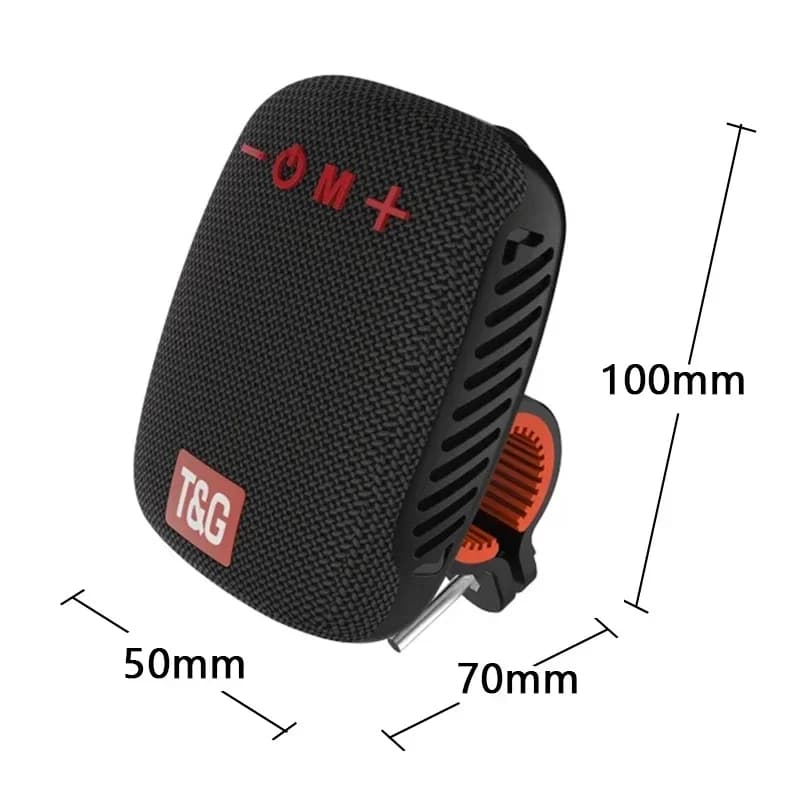 TG392 speaker shown in multiple colour options including black, blue and red