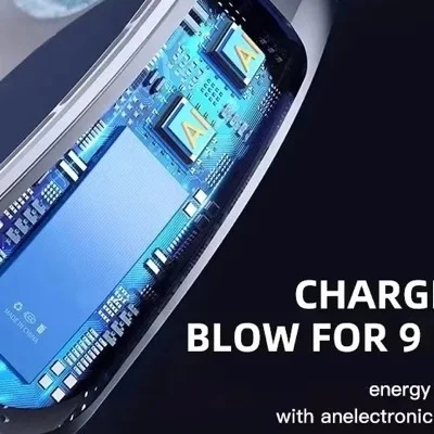 8000mAh Bladeless Neck Fan
