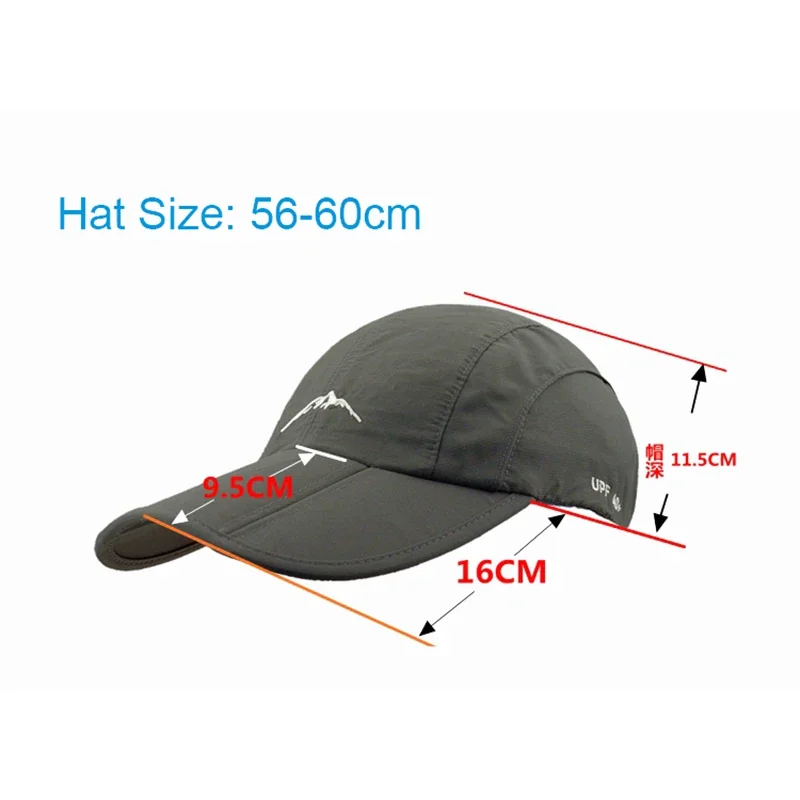 Outdoor Sport Baseball Cap Quick Drying
