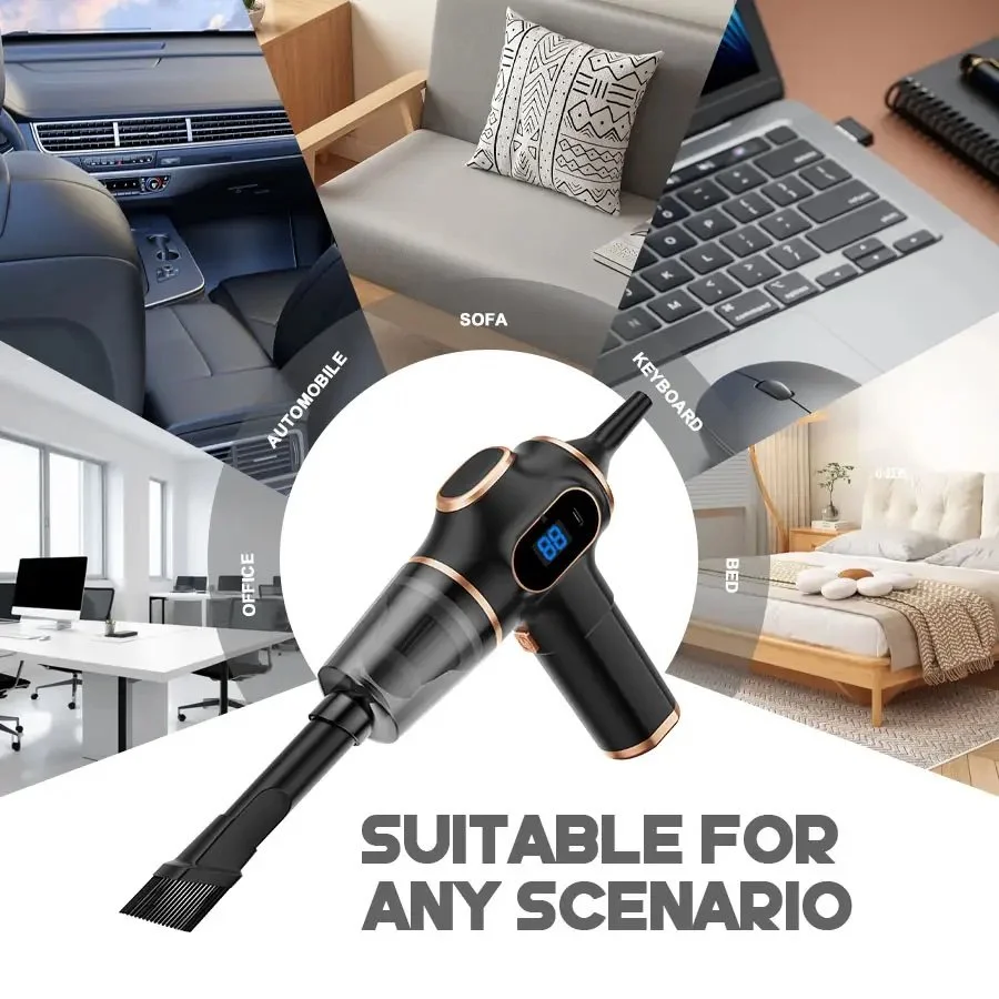 Portable Wireless Car Vacuum Cleaner