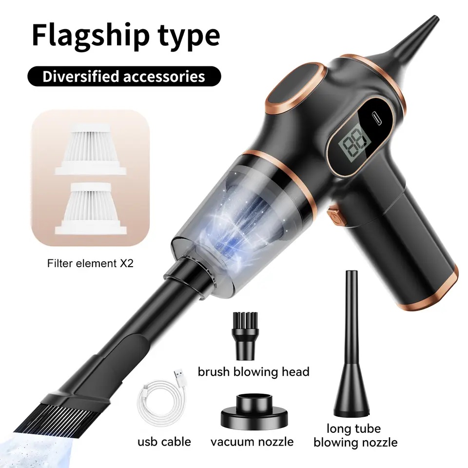Portable Wireless Car Vacuum Cleaner